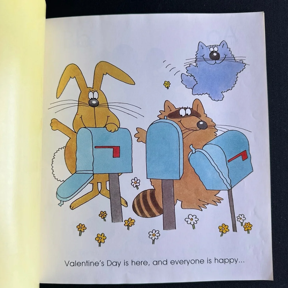 Troll Associates ABC Adventures Valentine & Thanksgiving Books 1985